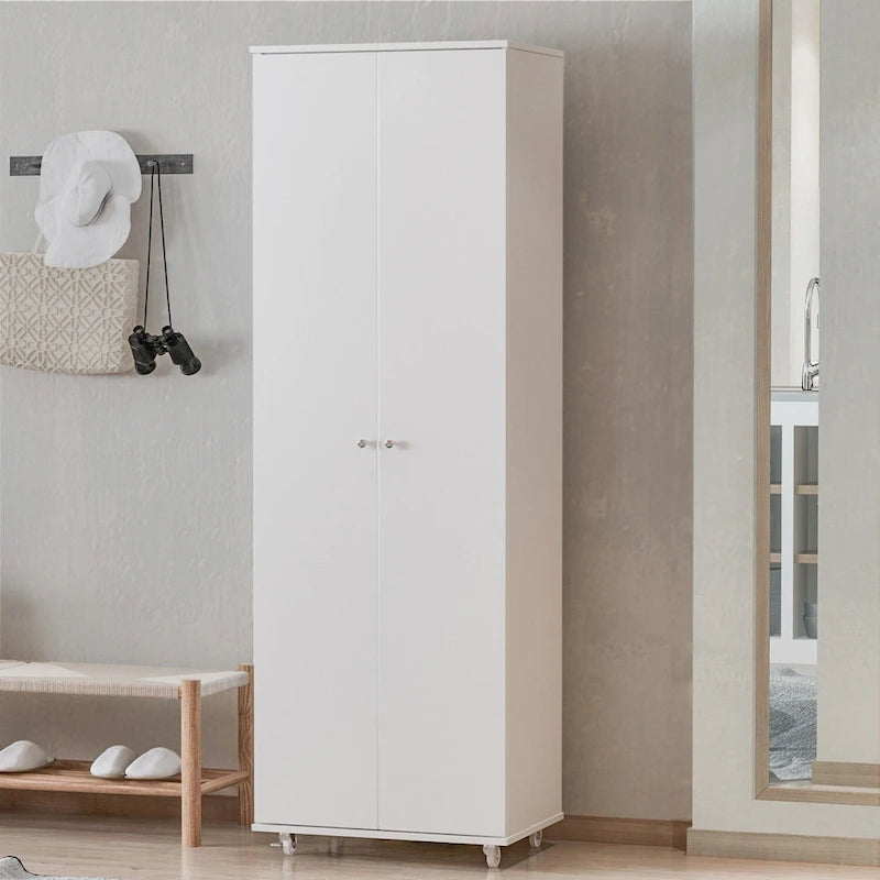 23.6 W 70.9High Shoe Cabinet, 8 Floors, Three Adjustable Boards