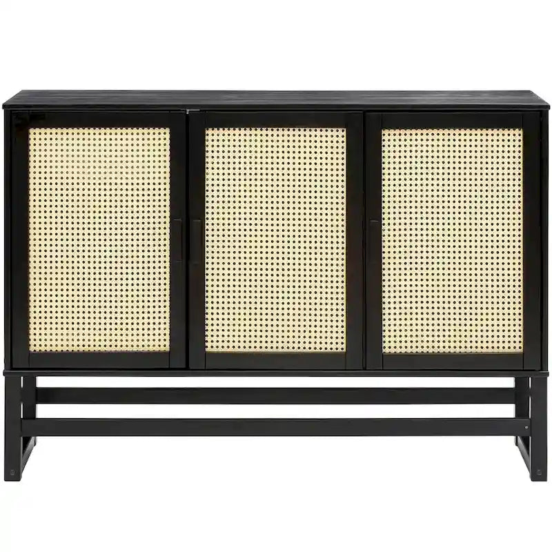 Modernes Sideboard mit 2 Schranktüren und verstellbaren Innenböden für das Esszimmer