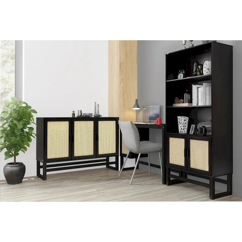 Moderne sideboard met 2 kastdeuren en verstelbare legplanken voor de eetkamer