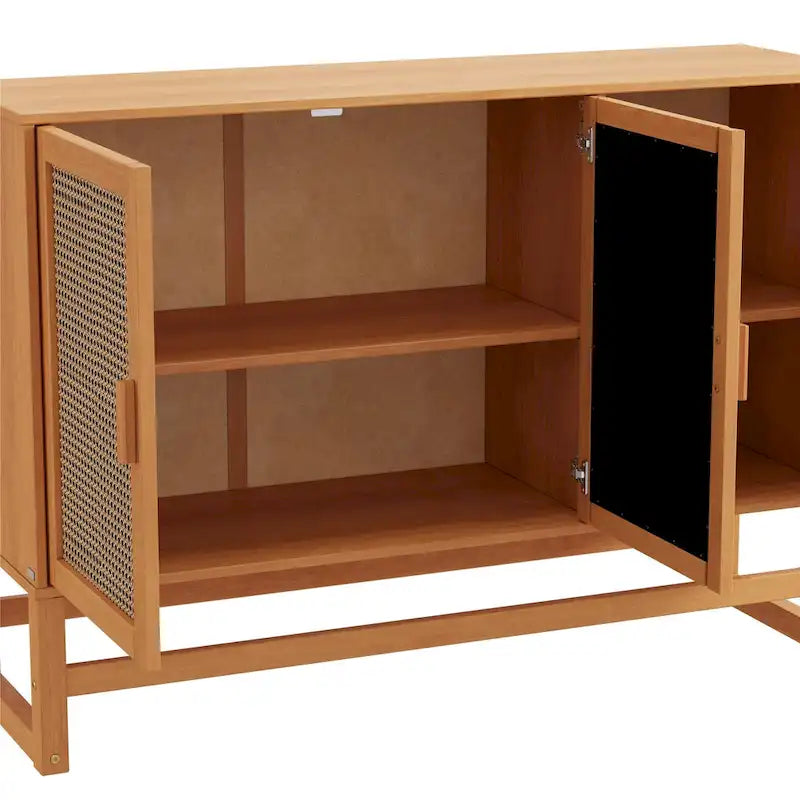 Moderne sideboard met 2 kastdeuren en verstelbare legplanken voor de eetkamer