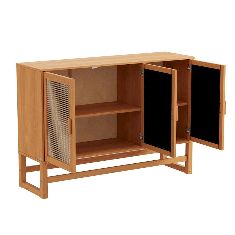 Moderne sideboard met 2 kastdeuren en verstelbare legplanken voor de eetkamer