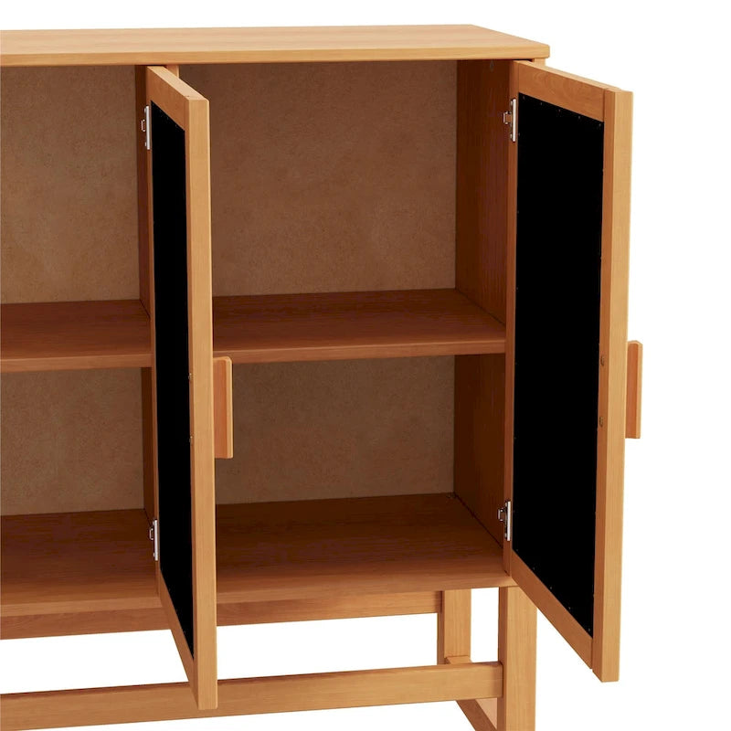 Moderne sideboard met 2 kastdeuren en verstelbare legplanken voor de eetkamer