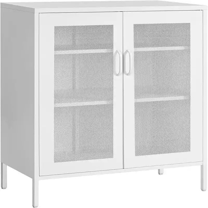 Metallschrank mit Gittertüren - 15.7D x 31.5W x 41.3H