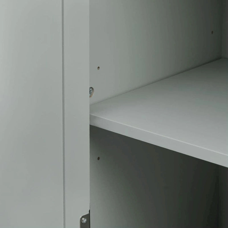 Tall Storage Cabinet with Three Drawers for Bathroom