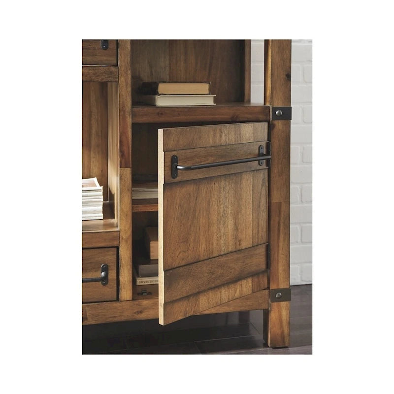Βοηθητικό ντουλάπι - casual - μπρούτζινα εξαρτήματα - ανοιχτό καφέ