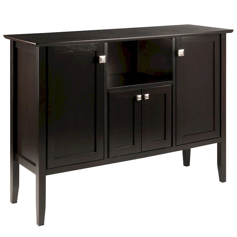 Buffetschrank, Kaffeebraun - 46W x 15.75D x 33.6H