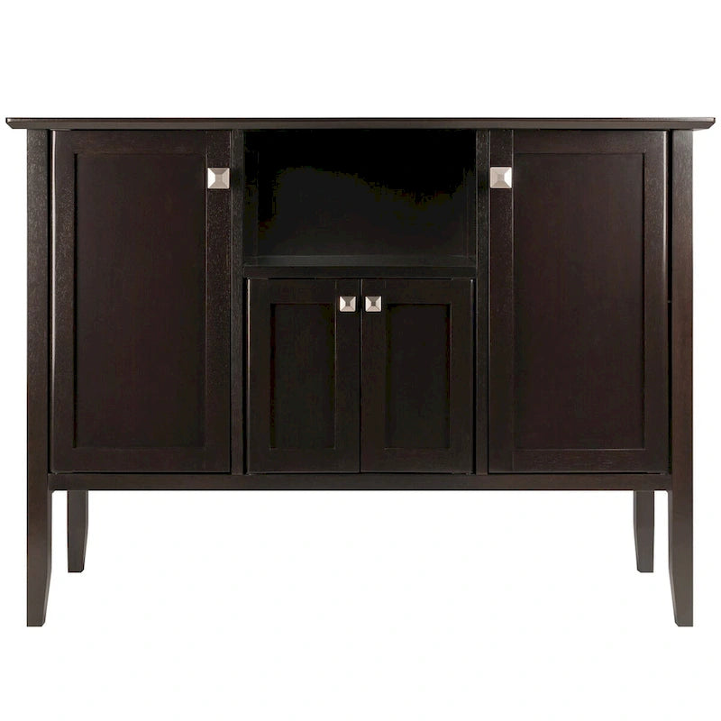 Buffetschrank, Kaffeebraun - 46W x 15.75D x 33.6H