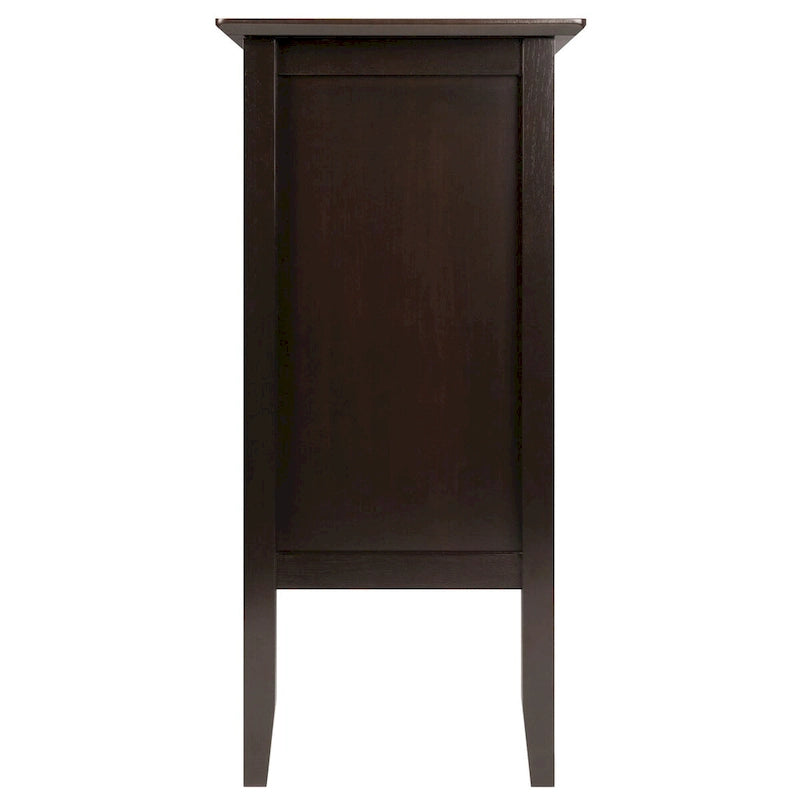 Buffetschrank, Kaffeebraun - 46W x 15.75D x 33.6H