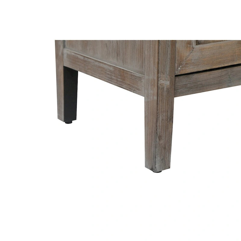59.8in Vintage-Holzsideboard mit 4 Türen für Wohnzimmer und Eingangsbereich