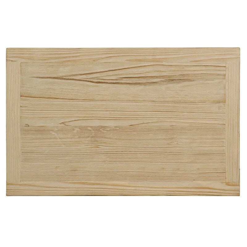 Mesa de cabeceira com 4 gavetas em pinho natural envelhecido 28X18X27H